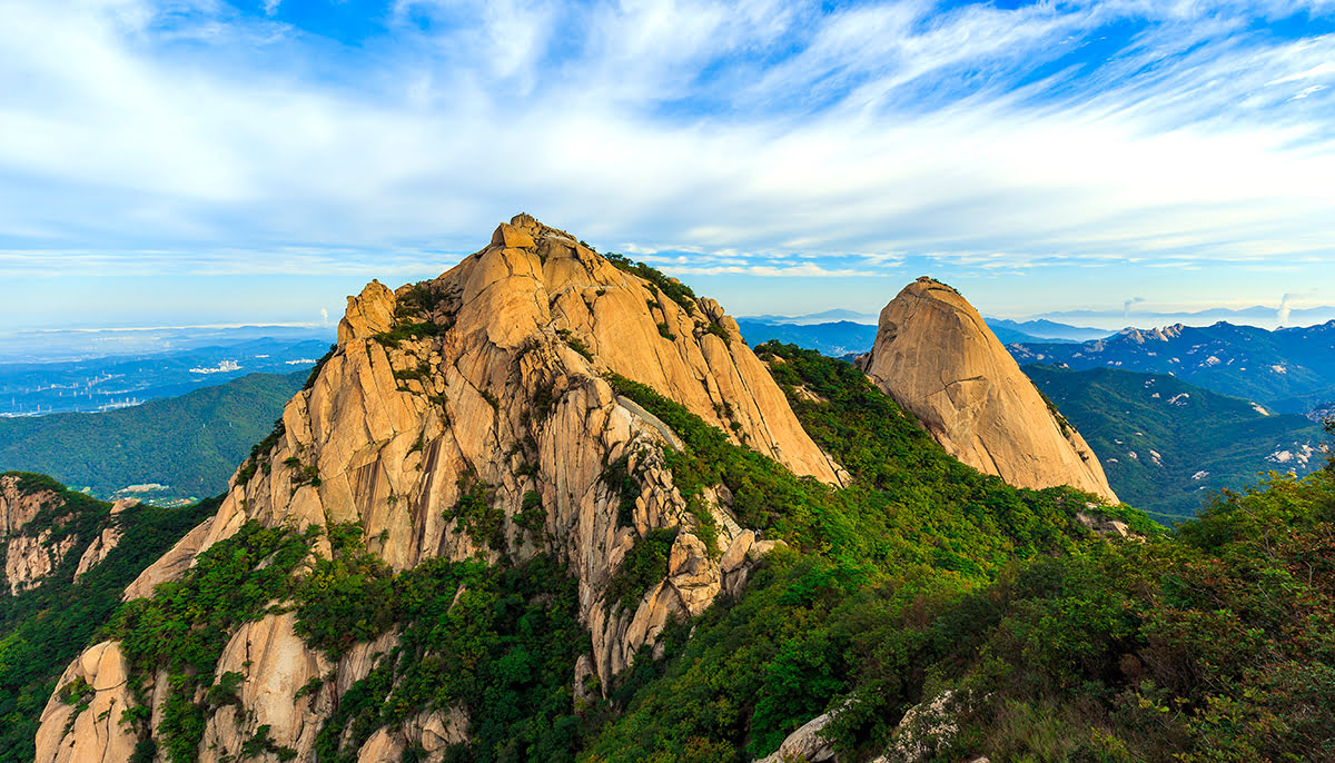 Bukhansan-Nationalpark in Seoul, Südkorea