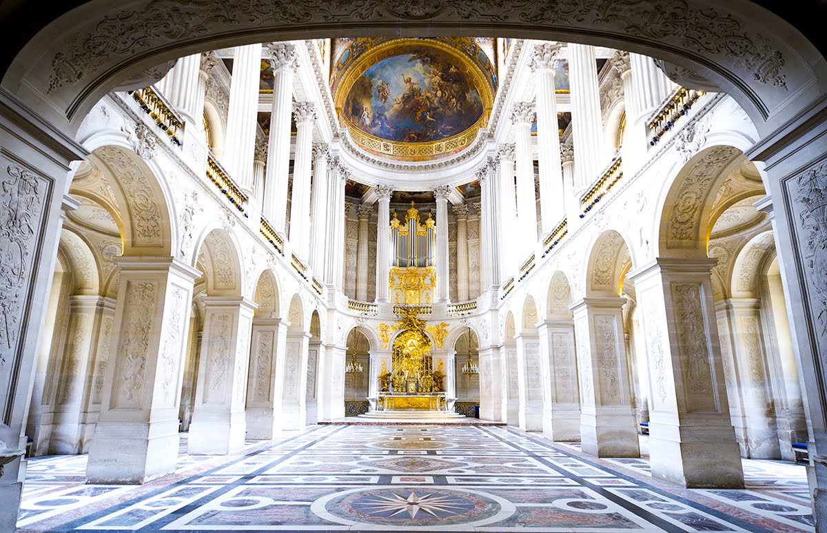 พระราชวังแวร์ซาย-ปารีส-ฝรั่งเศส-Chapel of Versailles