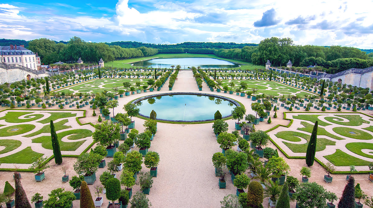 Istana Versailles-Paris-Perancis-Halaman Versailles