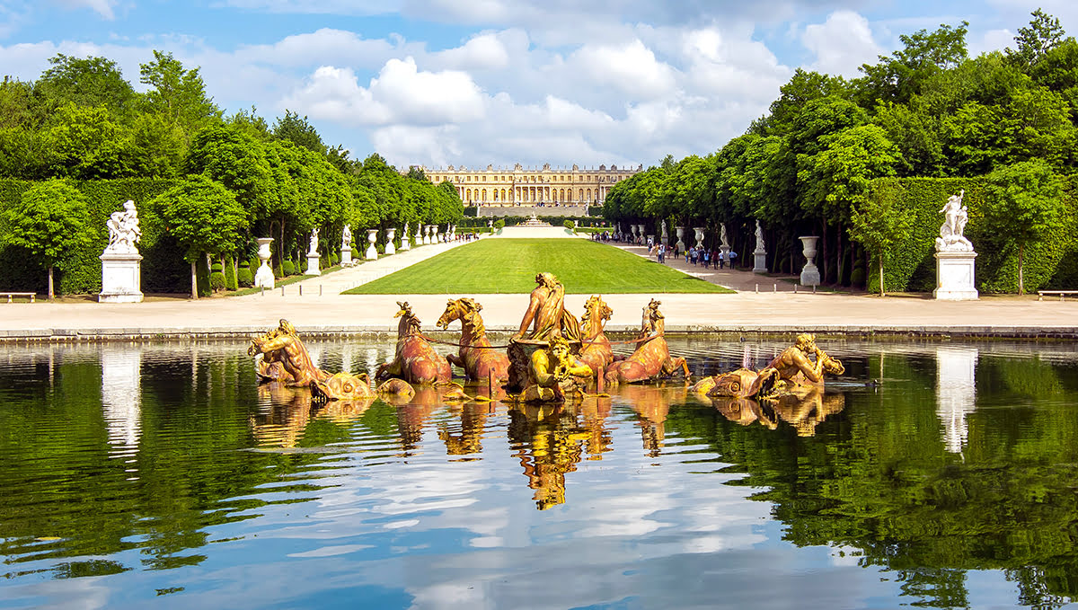 Versailles i Paris Frankrig.