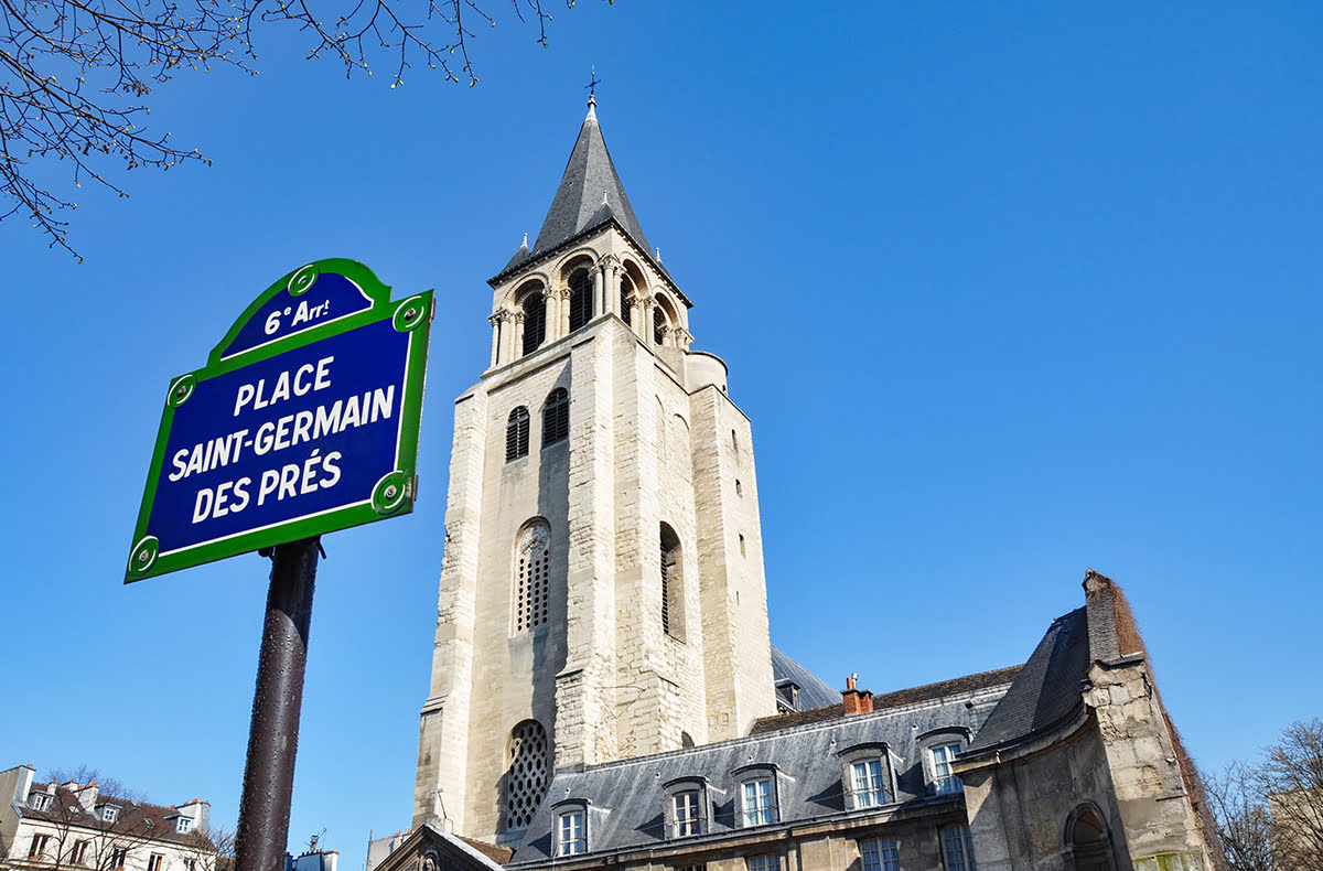 Saint Germain des Prés-Abbey tại Saint Germain des Pres