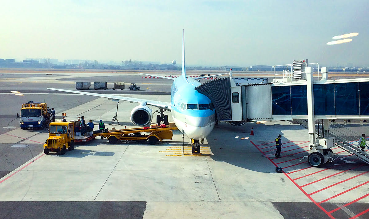مطارات سيول - كوريا الجنوبية - مطار جيمبو الدولي - عرض أمامي - جوي