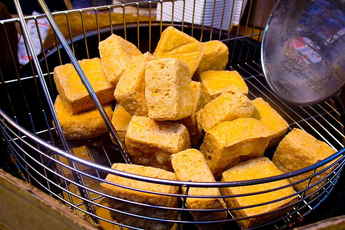 Shilin night market-Taipei-Stinky tofu