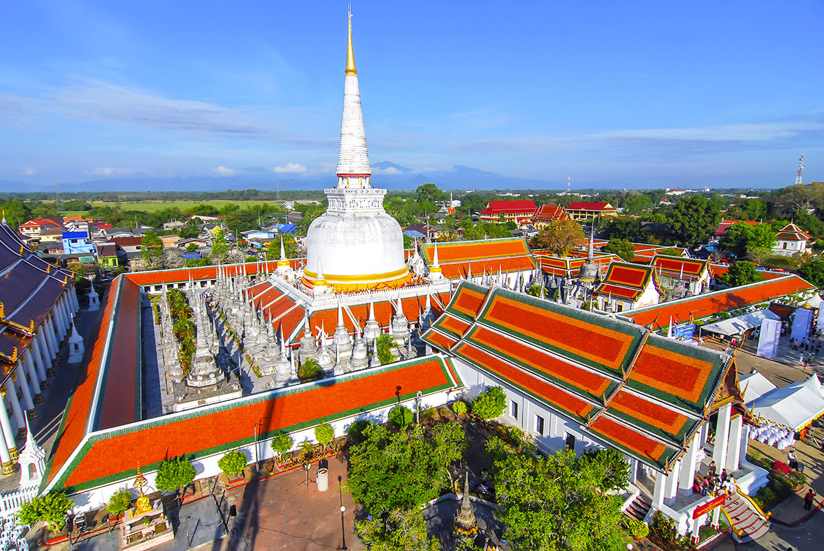 Songkran Festival 2019-Thailand-Nakhon Sri Thammarat-Nang Dan Parade-Wat Phra Mahathat Woramahawihan