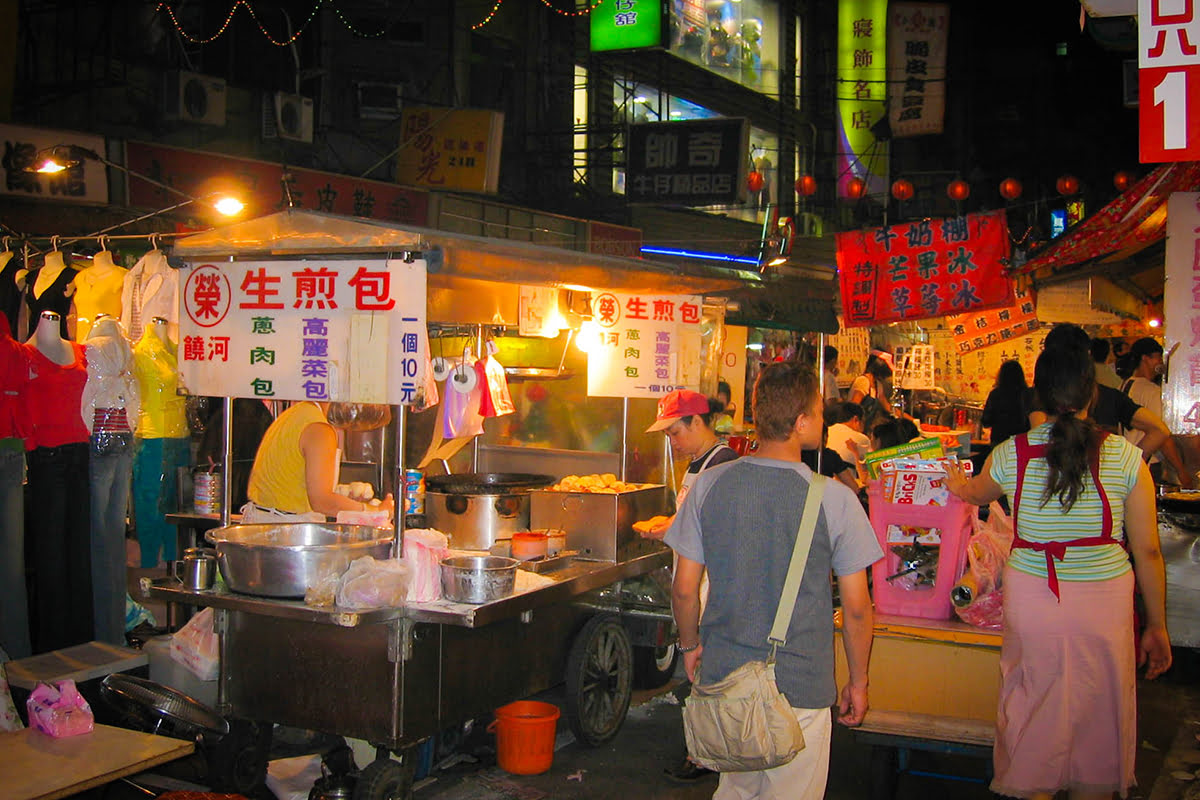 万华夜市-台北-街头美食摊档