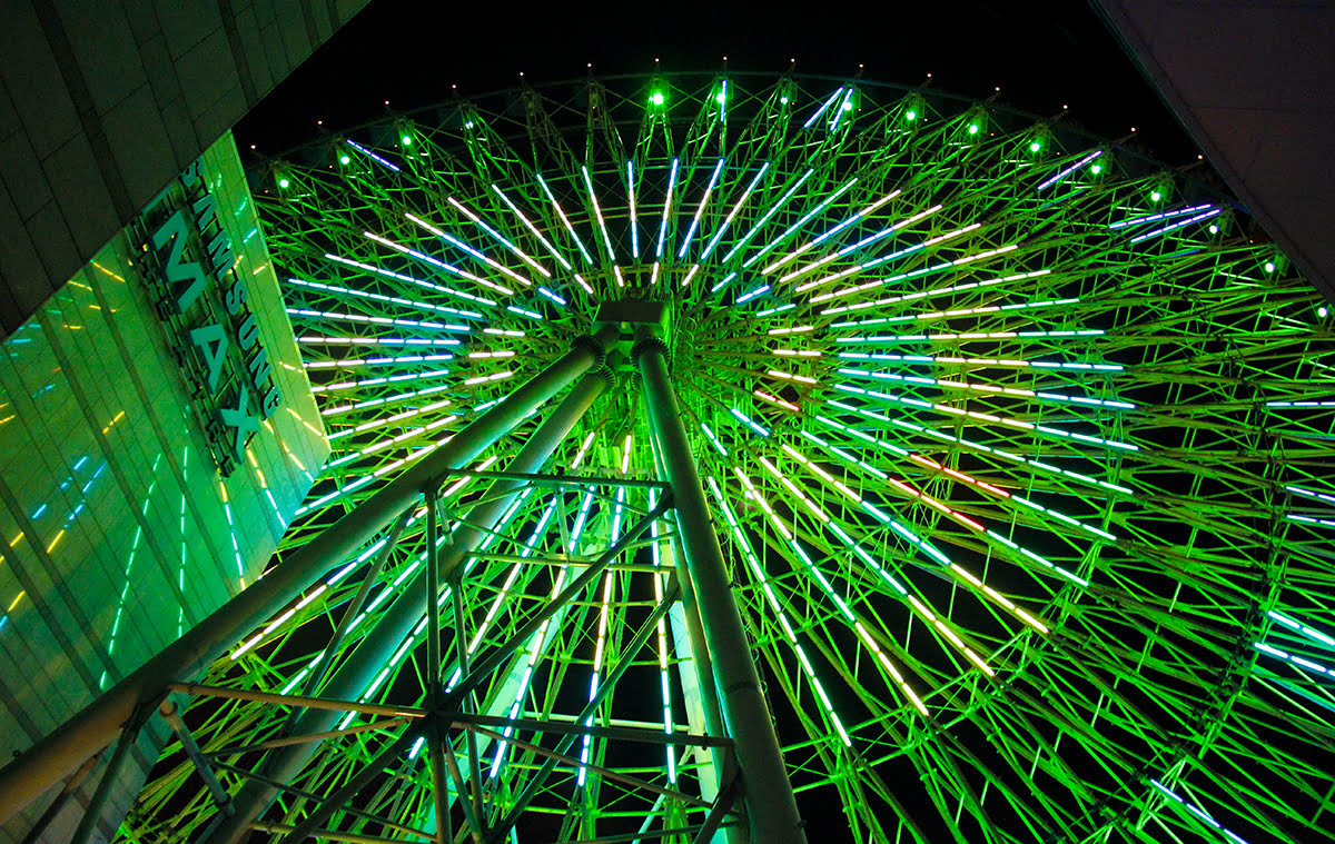 Zhongshan-Taipei-things to do-Miramar Ferris Wheel
