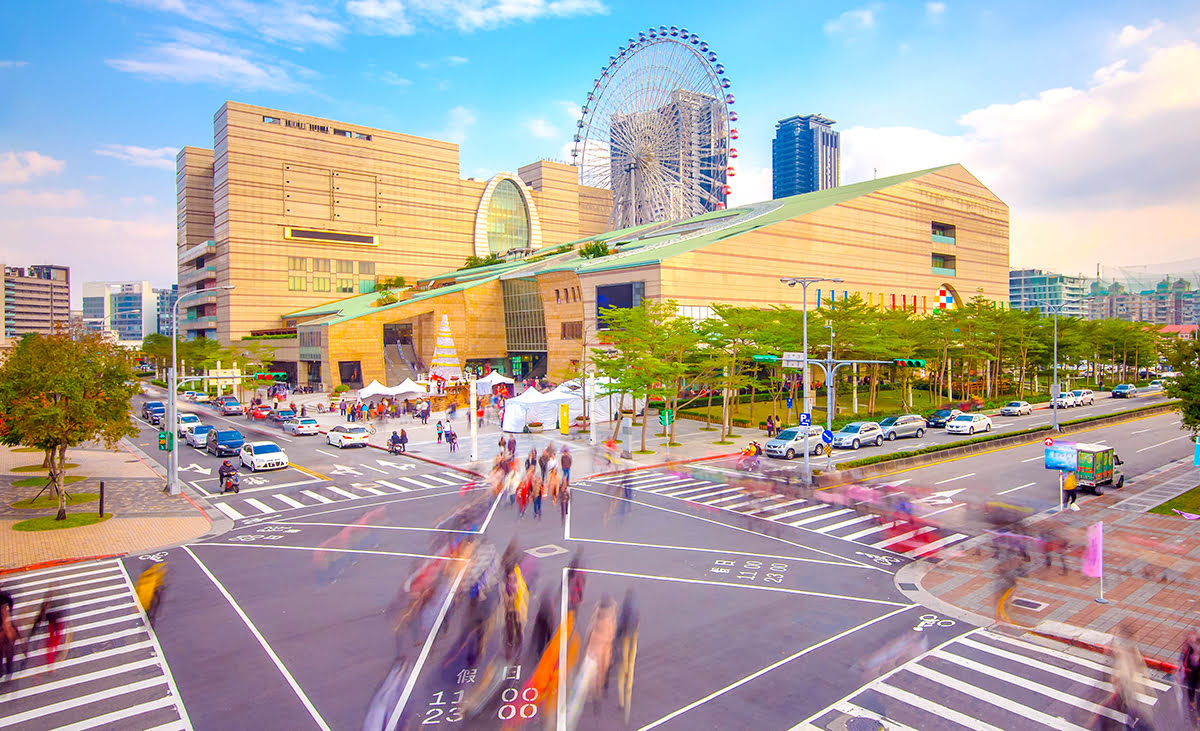 Zhongshan-Taipei-ting at gøre-Miramar Shopping Mall