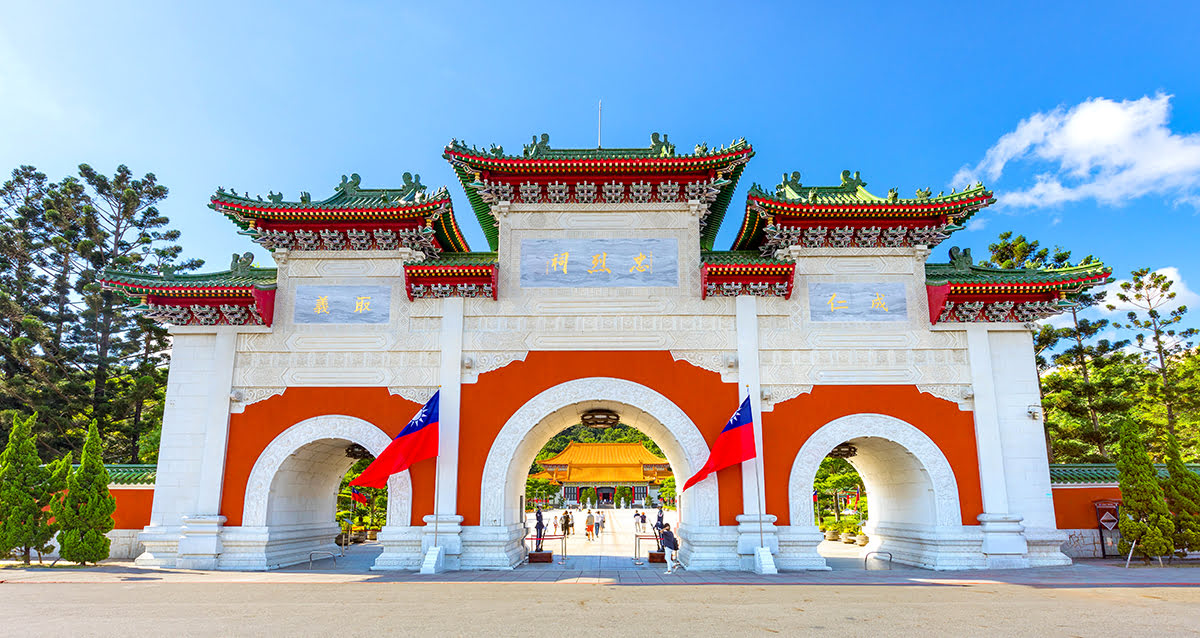 Zhongshan-Taipei-ting at gøre-National Revolutionary Martyrs Shrine