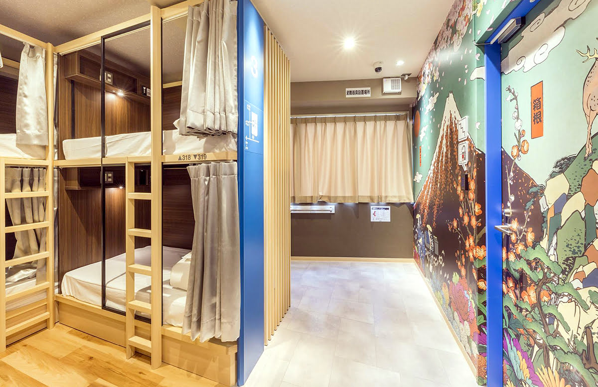 Cheap hotels in Tokyo-Japan-Hostel East57 Asakusabashi