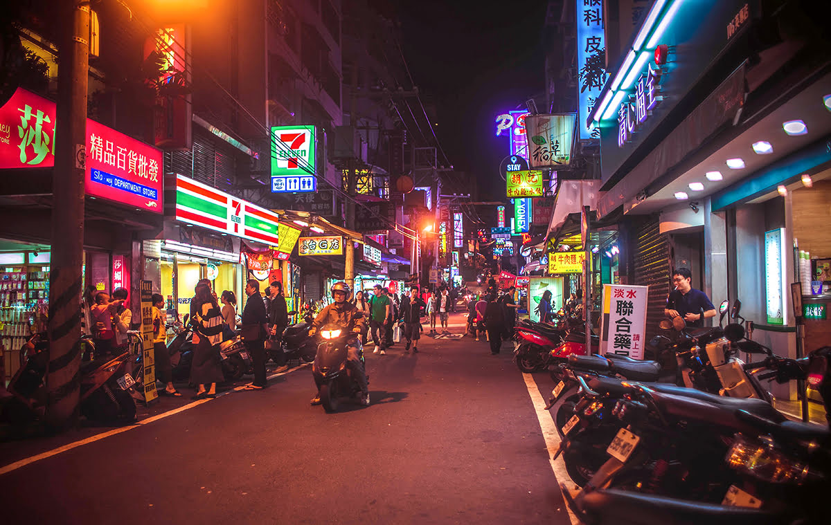 台北周边游-台湾-淡水-淡水老街