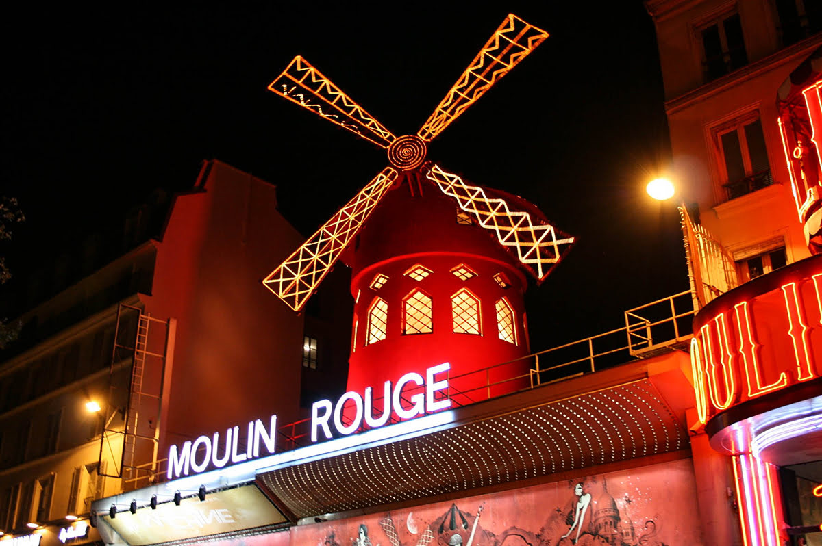 Moulin Rouge Paris-Moulin Rouge Red windmill