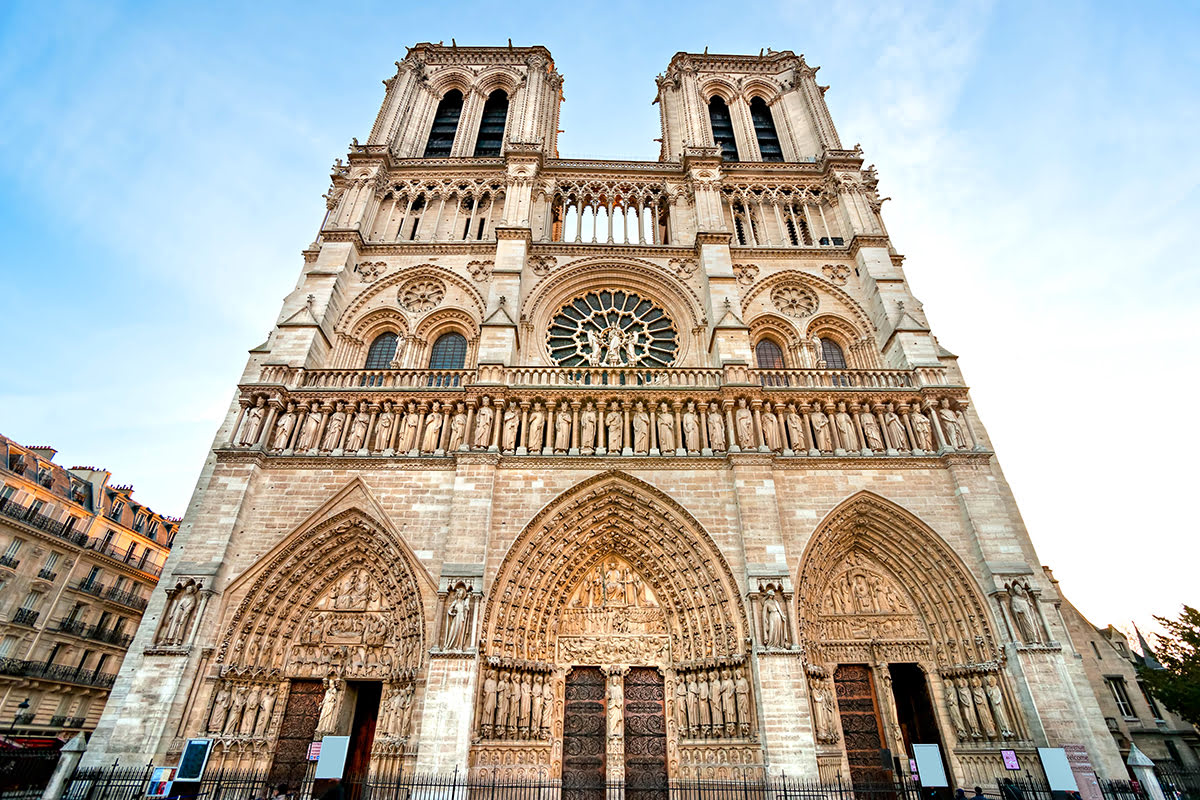 Paris attractions-travel France-Notre Dame Cathedral