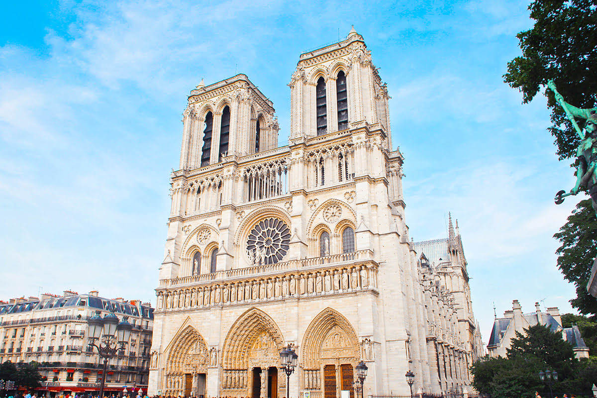 法國巴黎聖母大教堂