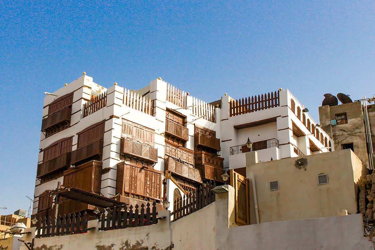 Historische Gebäude in Al Balad, Jeddah Historische Gebäude in Al Balad, Jeddah