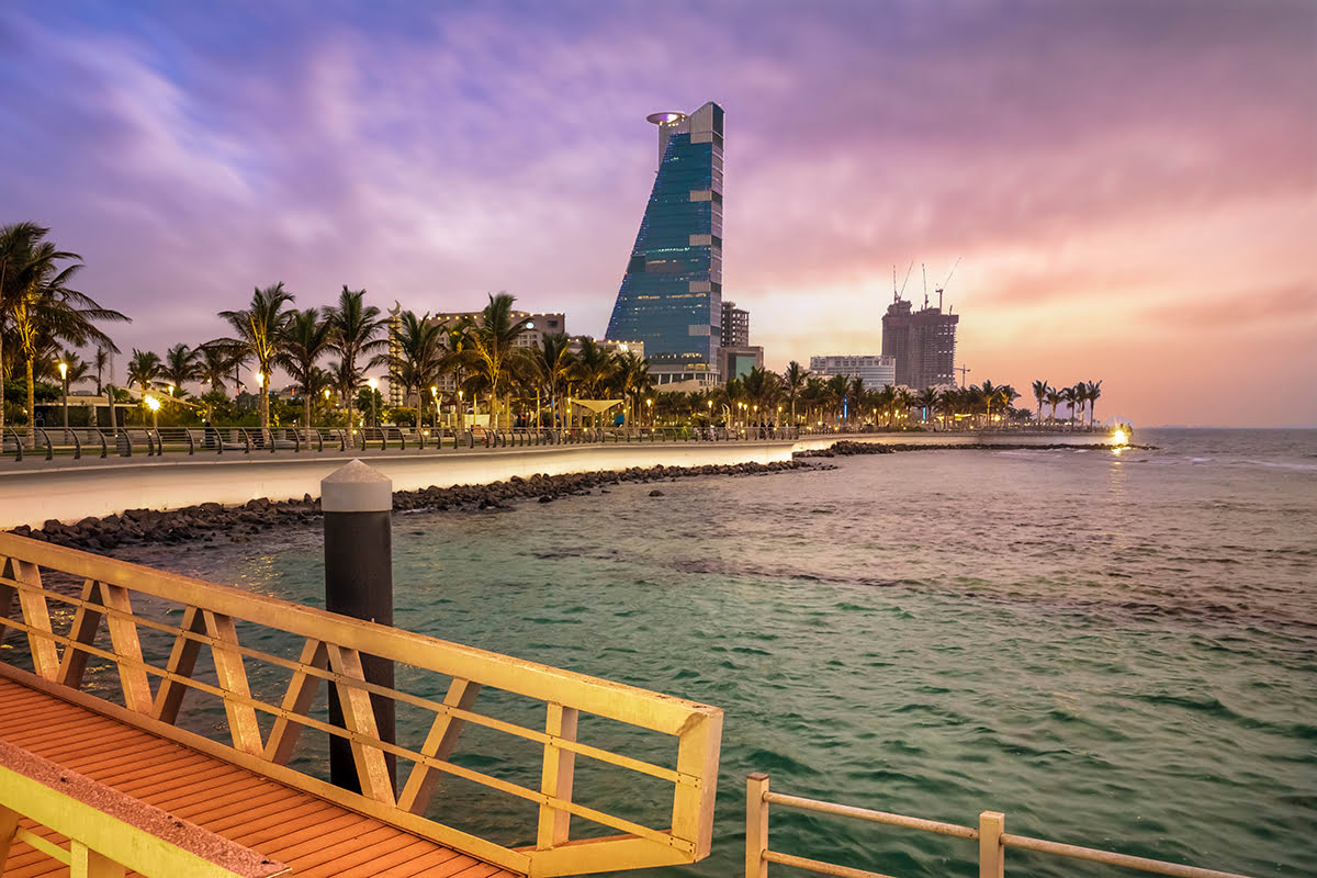Jeddah landmarks-Waterfront