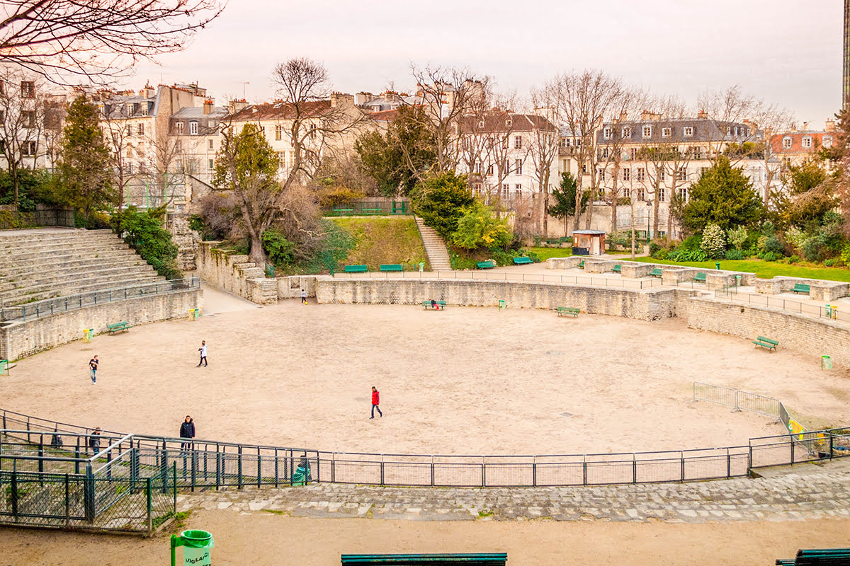 Latin Quarter-Paris-Lutetia Arena Archeological Site