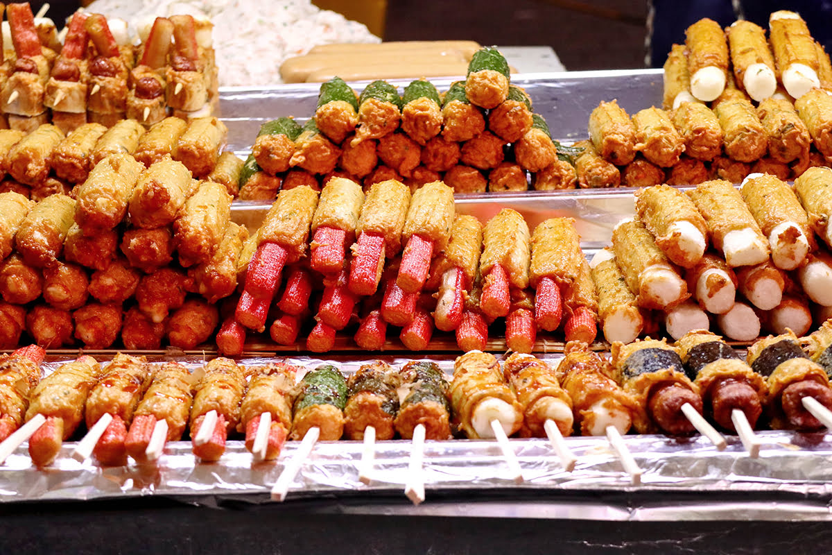 Comer no Mercado Namdaemun