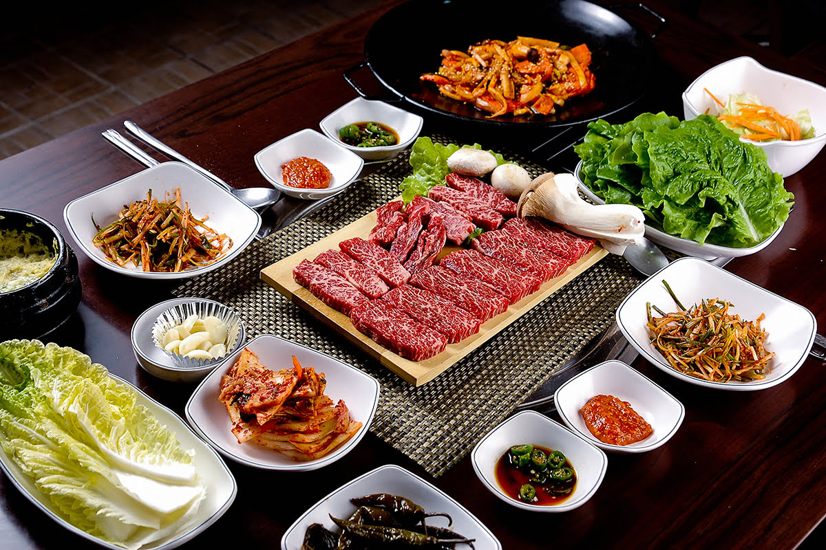 Seoul Food-Korean BBQ-family style