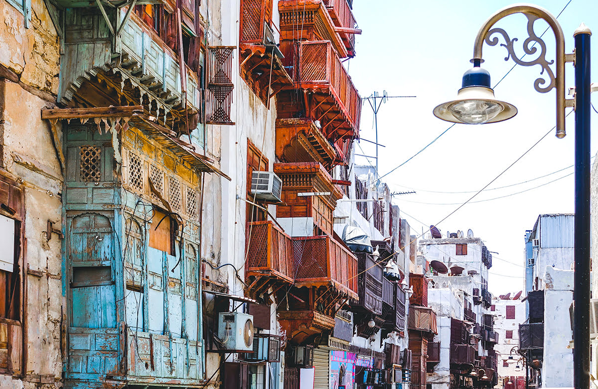 Jeddah’s historic Al-Balad district