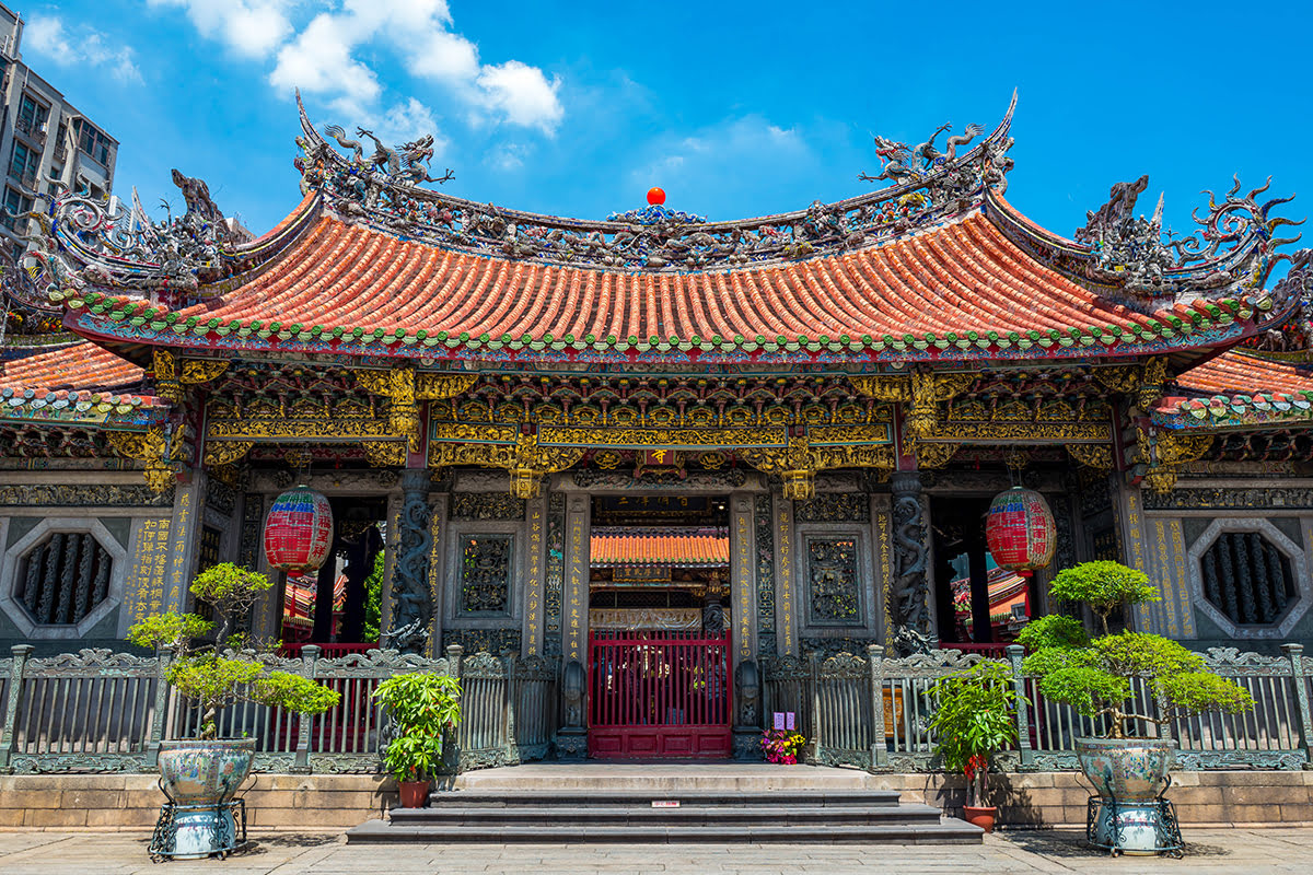 Taipei attractions_Taiwan-Longshan Temple