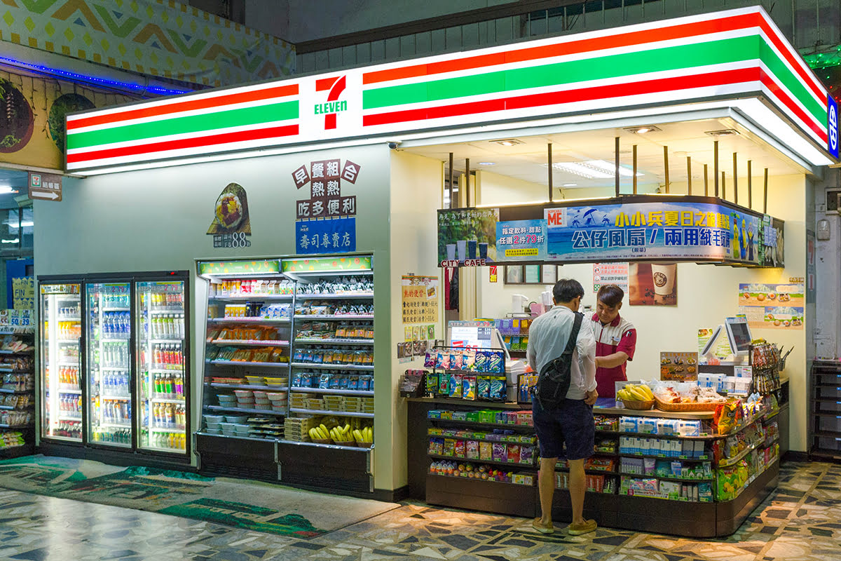 Taipei food-Taiwan-DIY tour-convenience stores-snacks