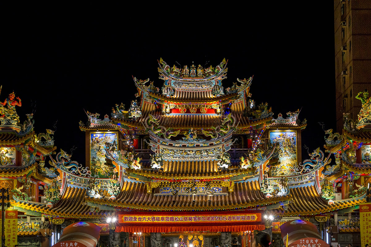Taipei travel tips-Taiwan traveling advice-Da'an District-Songshan Ciyou Temple