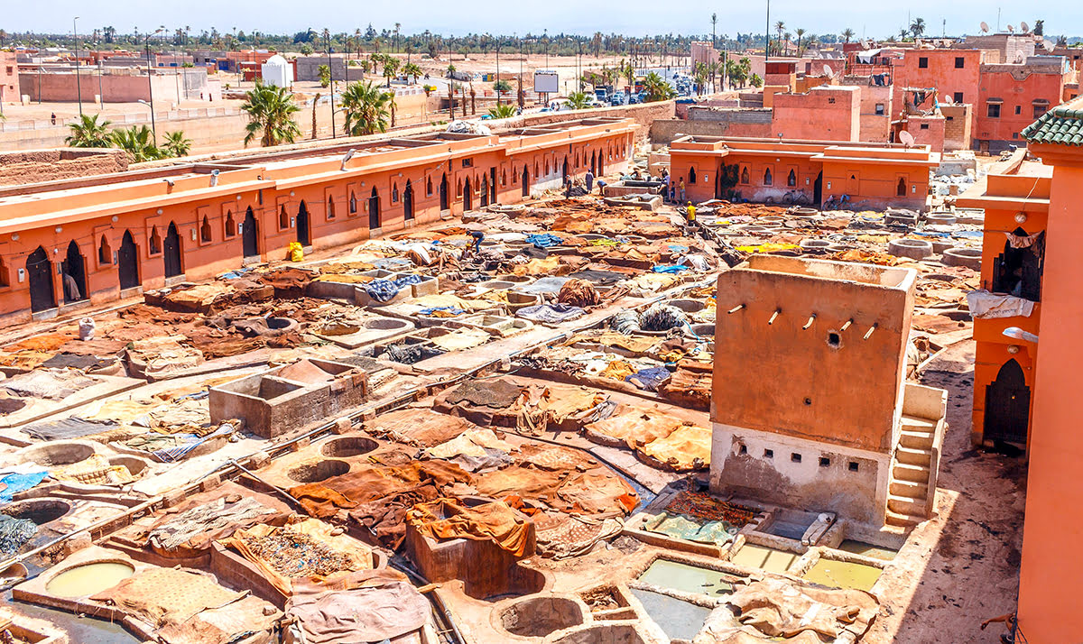 Things to do in Marrakech-Morocco-Bab Debbagh-Marrakech tanneries tour
