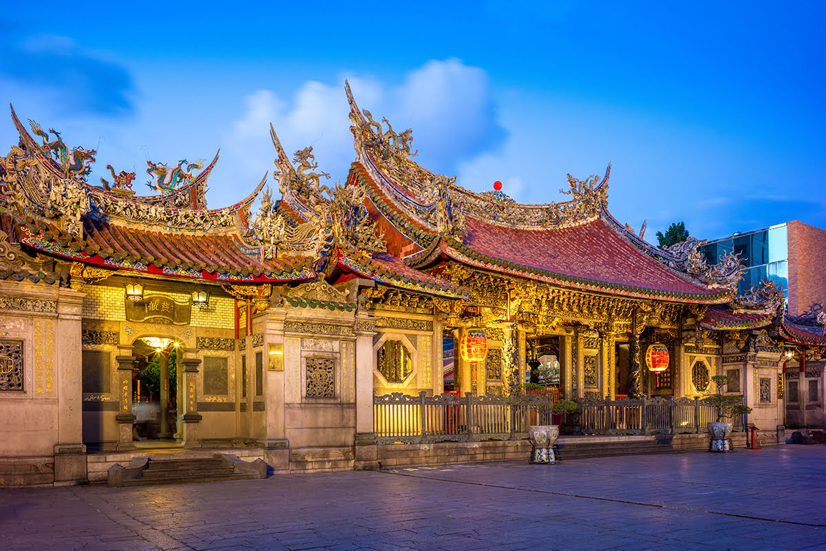 台北去哪玩 - 龙山寺