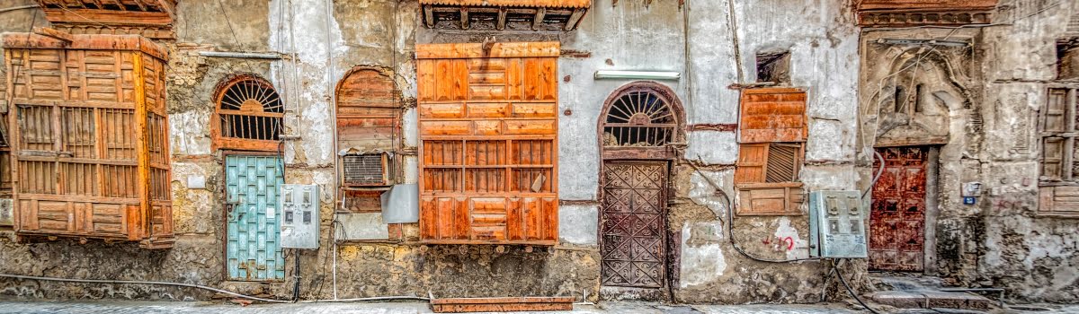 Where to stay in Jeddah-Featured photo (1200x350) Old buildings in Balad, Jeddah