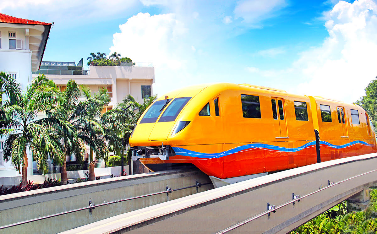 Einschienenbahn Sentosa Express Einschienenbahn Sentosa Express