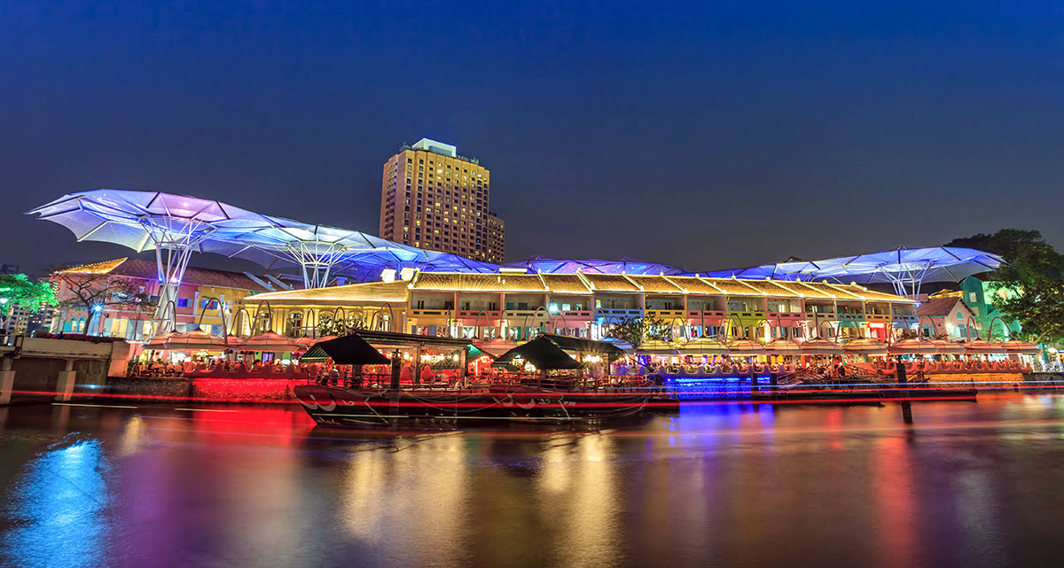 Singapore tourist spots-Clarke Quay
