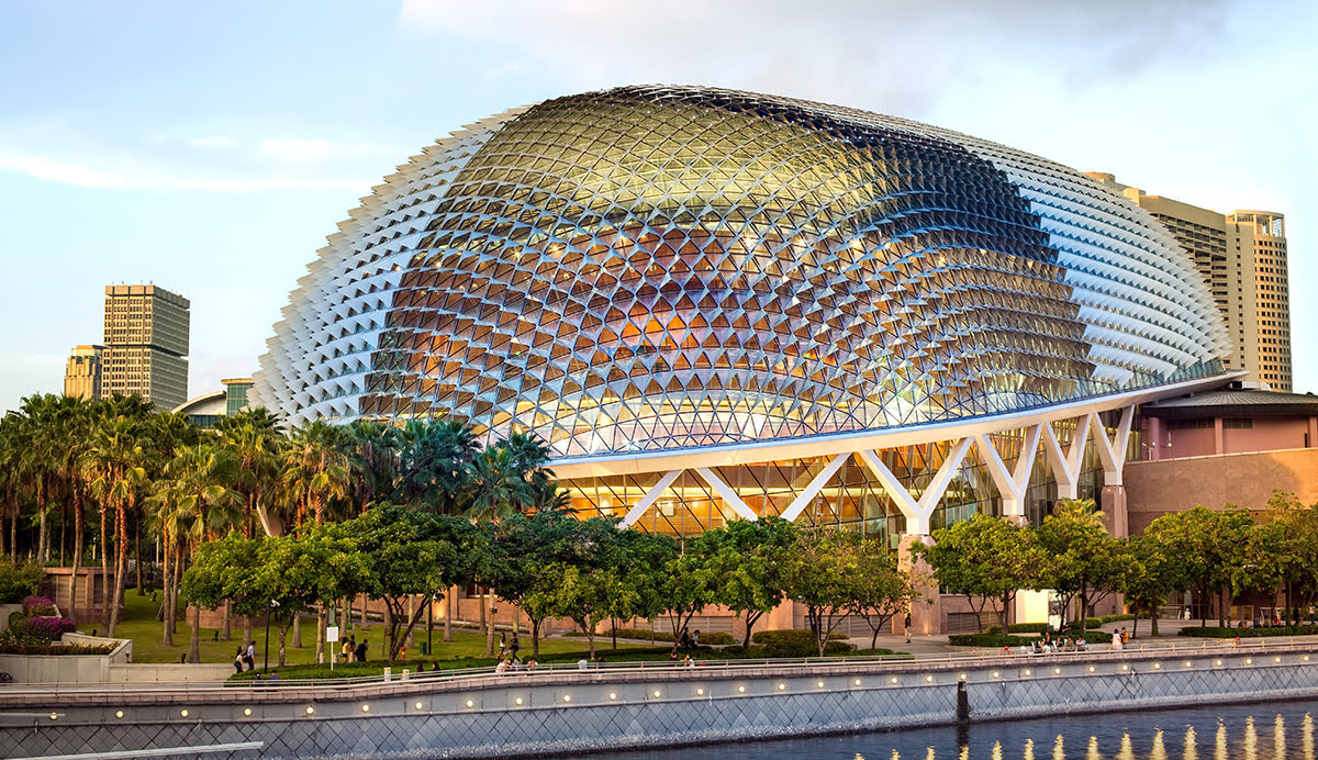 Singapore tourist spots-Esplanade - Theatres on the Bay