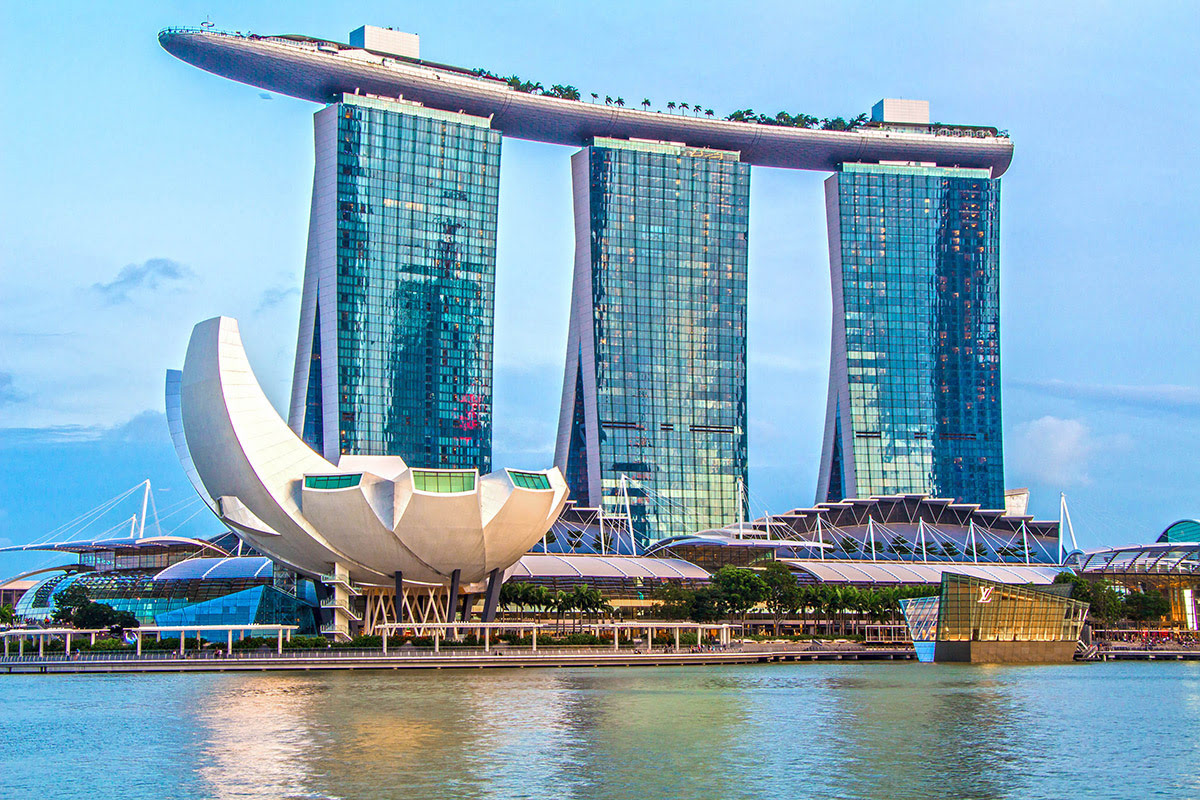 Museum ArtSciene-Marina Bay Sands di Singapura