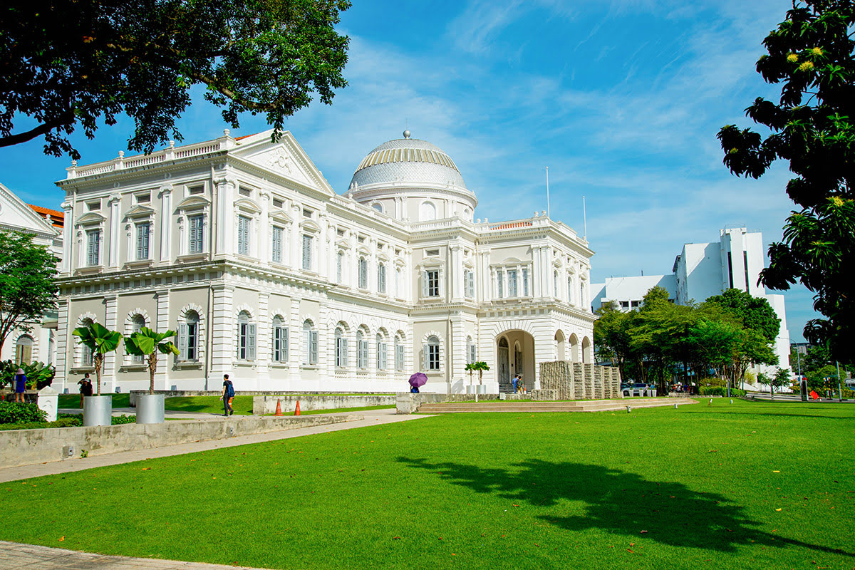 National Museum of Singapore and garden
