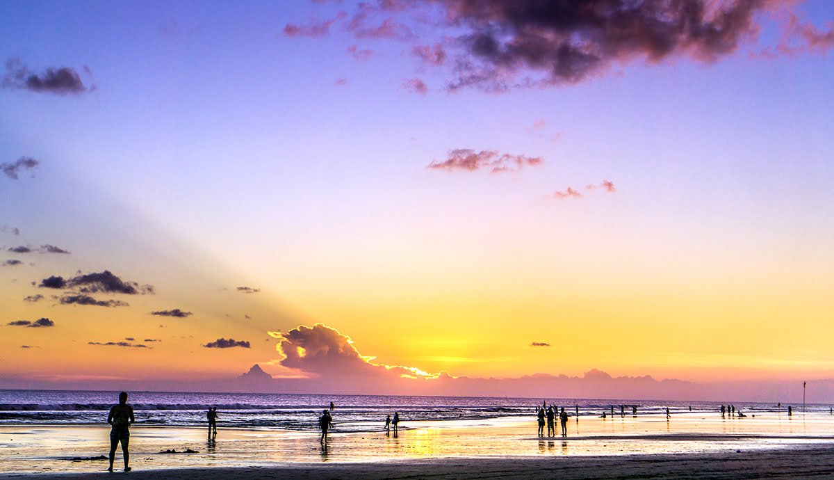 Honeymoon homestays in Bali-Seminyak Beach-sunset