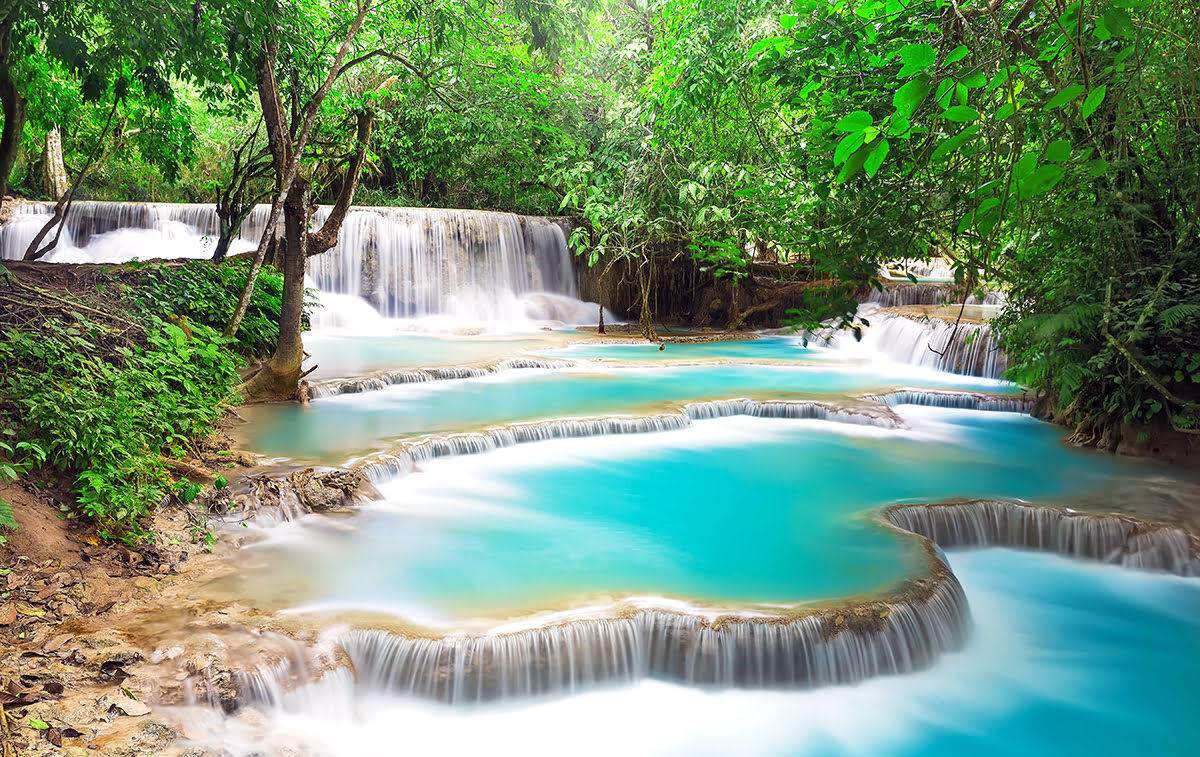 Things to do in Luang Prabang-Laos-Kuang Si Waterfall