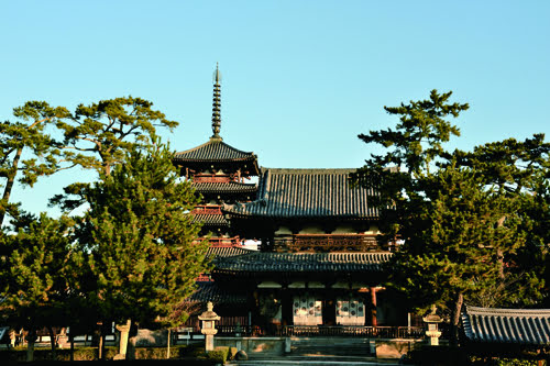 Nara temples-Horyuji Temple