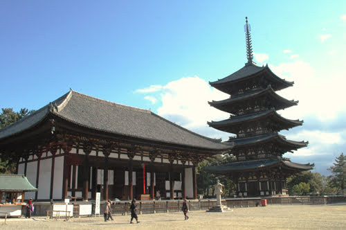 Nara temples-Kofukuji temple