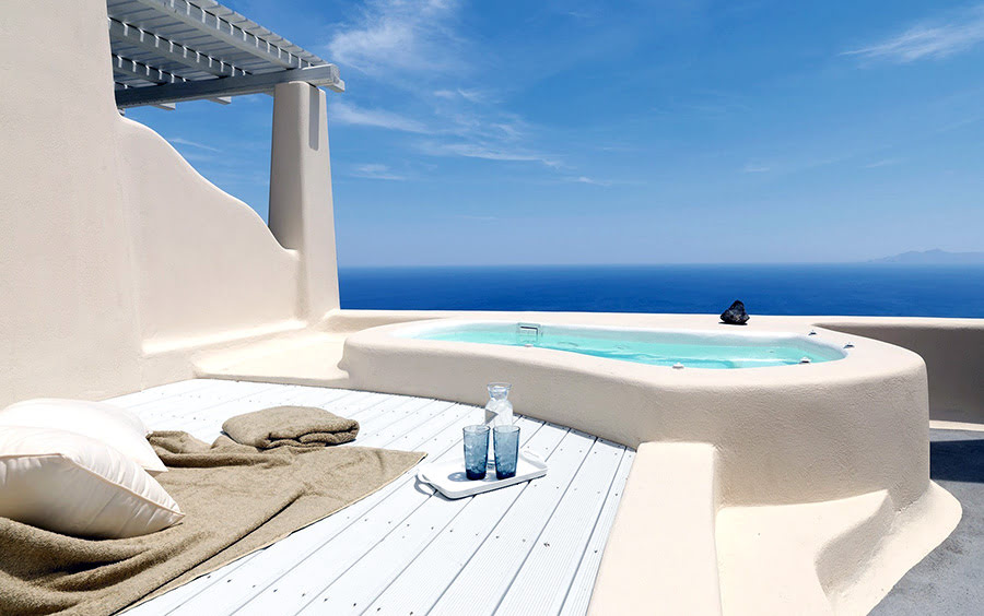 Hotels near vineyards-wine tasting tour-Dome Santorini Resort