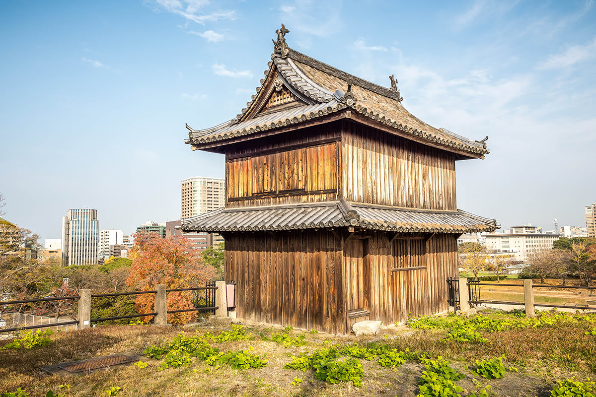 九州冬遊行程－日本－福岡城遺址