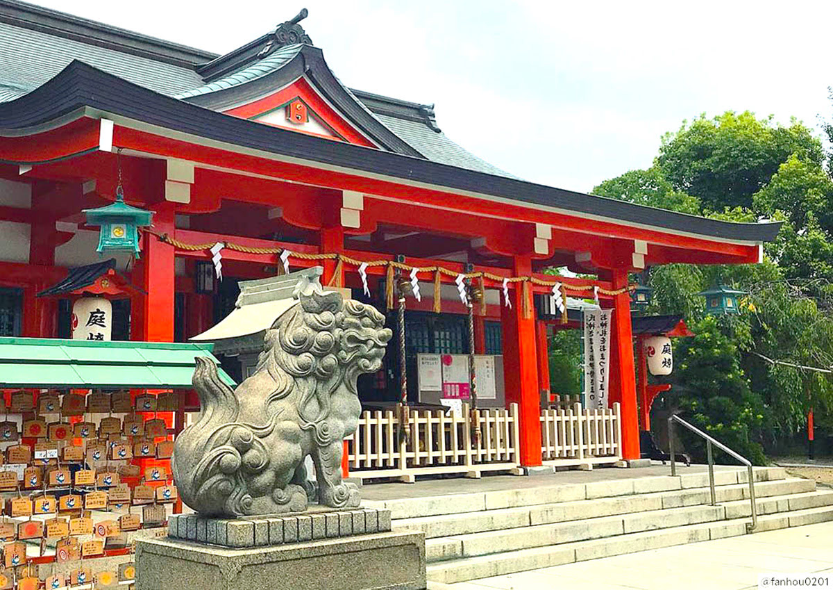 ที่พักส่วนตัวในโอซาก้า-ญี่ปุ่น-บ้านพักส่วนตัว-Nakajimasosha Shrine