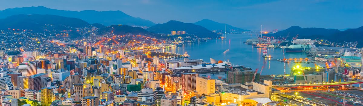 Things to do in Nagasaki-Featured photo (1200x350) Nagasaki skylineport (day or night)
