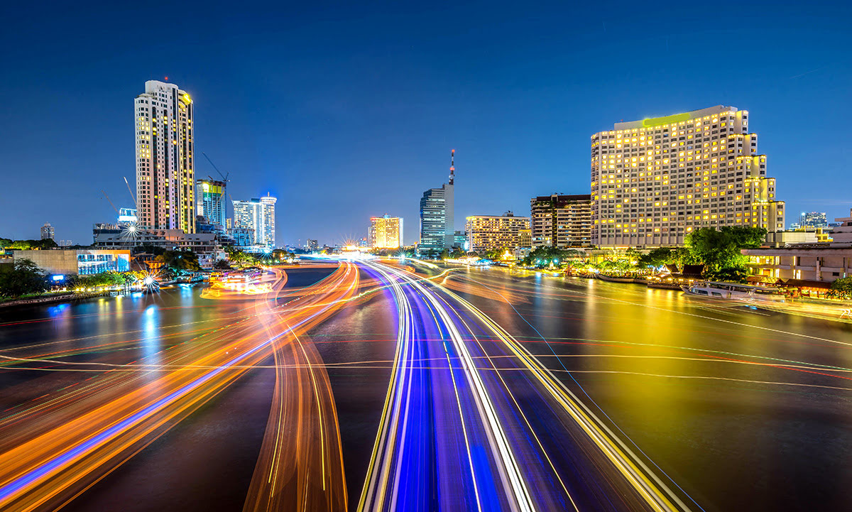 Thailand-Chao Phraya River-Bangkok Riverside