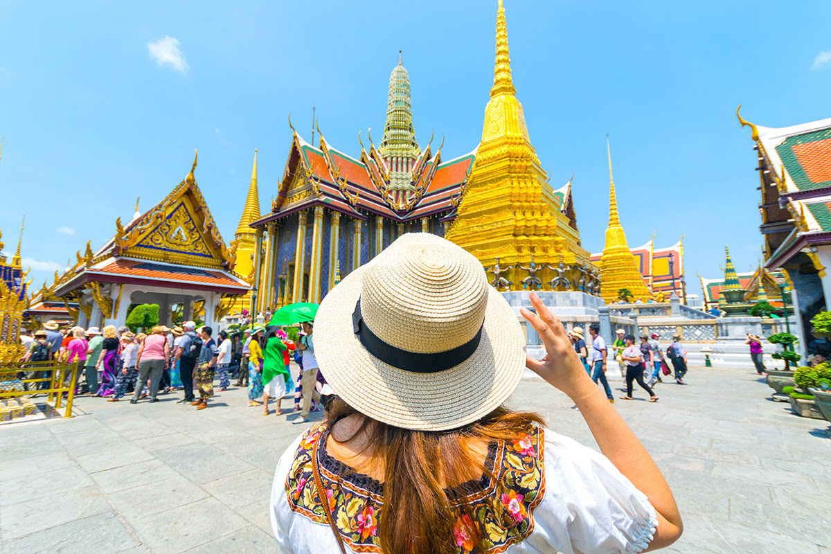 Perjalanan ke Bangkok-Thailand-wisatawan