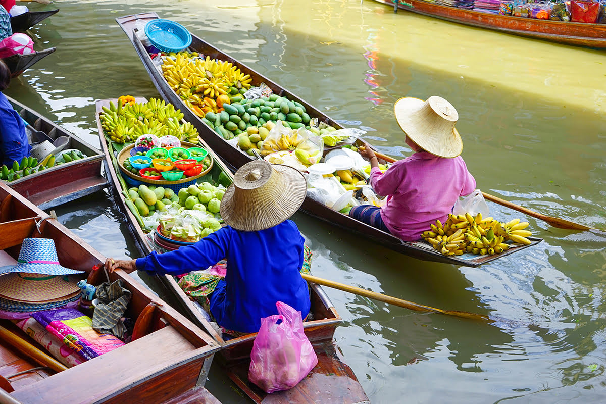 Floating markets-Bangkok-Don Wai Floating Market