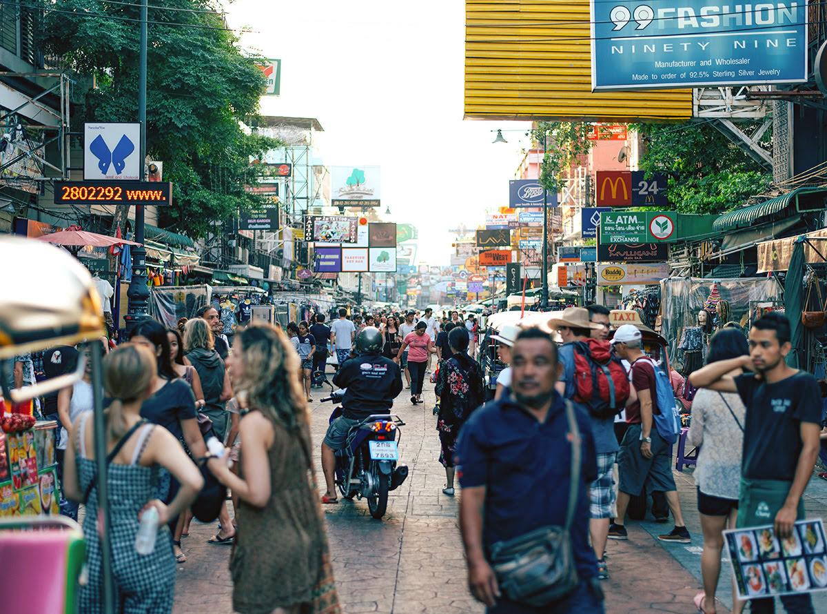 Trip to Bangkok-Thailand-Khao San Road