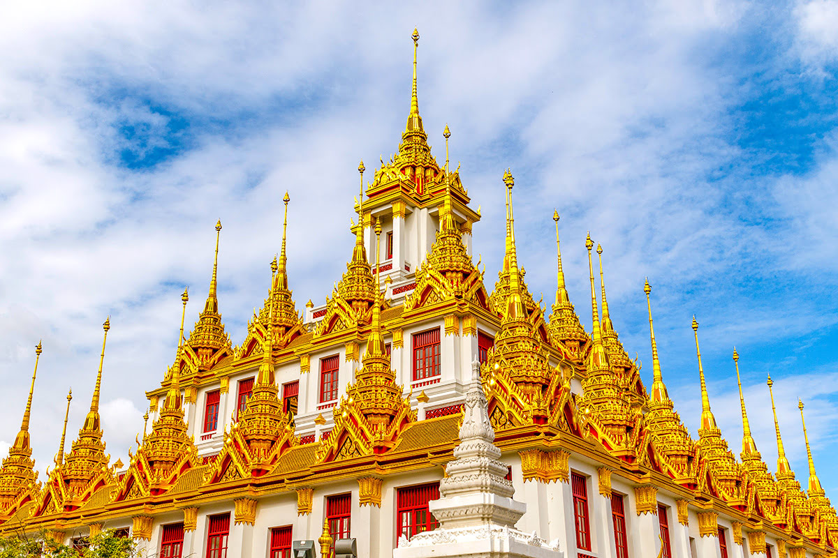 Temples in Bangkok-Thailand-Loha Prasat