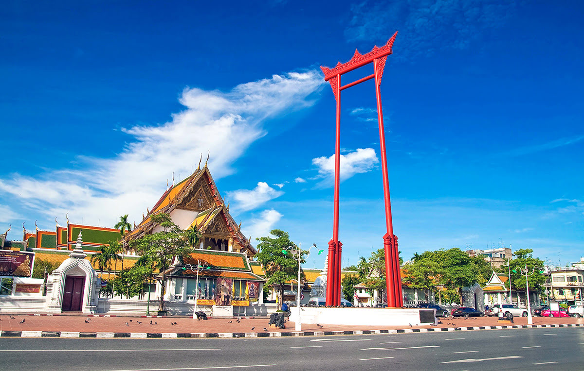 Bangkok sightseeing-Thailand travel-The Giant Swing