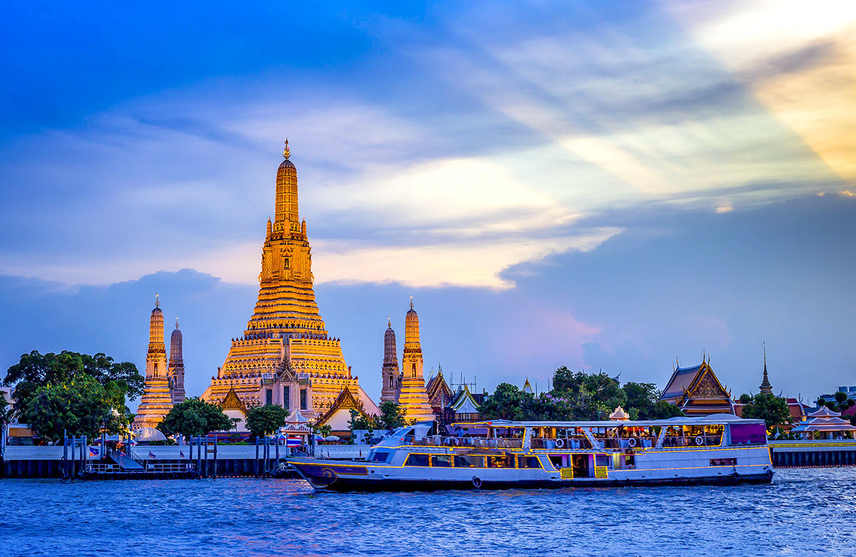 ที่เที่ยวในกรุงเทพ | ย่านไทยโบราณ ย่านธุรกิจและวัด