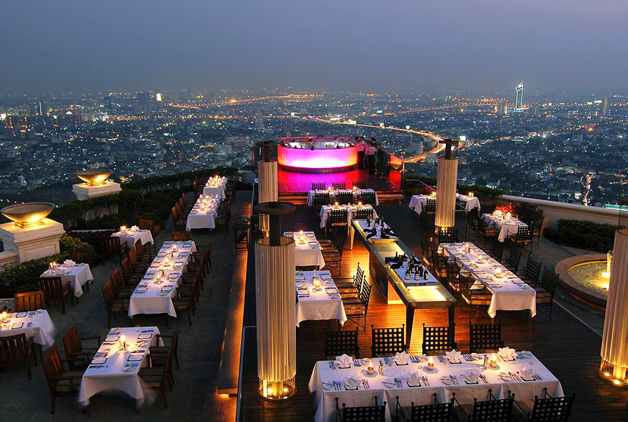 Hotels near Bangkok bars-Thailand nightlife-lebua at State Tower